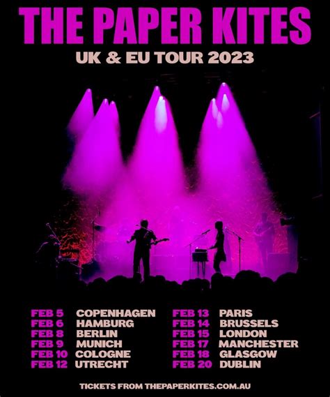 The Paper Kites - UK & EU Tour 2023 - 15 February 2023 - KOKO - Event/Gig details & tickets ...