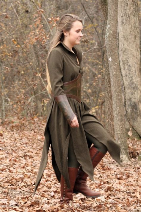 Items Similar To Tauriel Costume The Hobbit Cosplay Costume