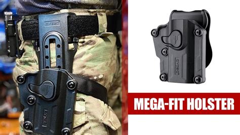 Mega Fit Holster Low Ride Belt Loop Cytac Youtube