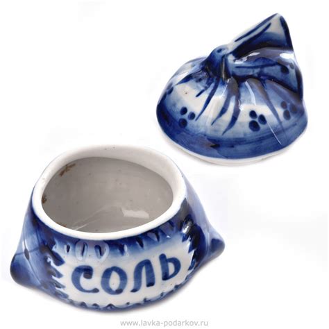 Солонка Гжель, арт. 863098 — 680 руб. купить в каталоге интернет ...