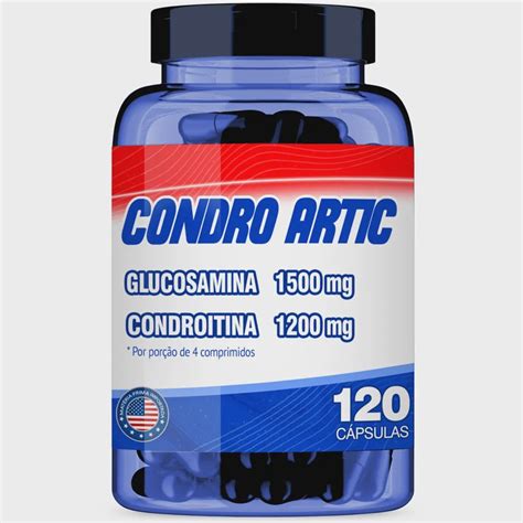 Condro Artic Glucosamina G Condroitina G C Psulas Em Promo O