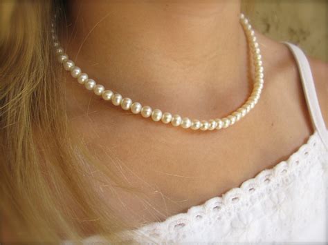 Girls First Pearls Real Freshwater Pearl Necklace