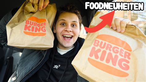 Burger King Foodneuheiten Testen😍🍔 Ich Bin Überrascht😮 Youtube