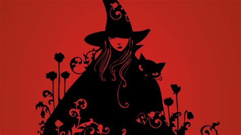 witch, Cat Wallpapers HD / Desktop and Mobile Backgrounds