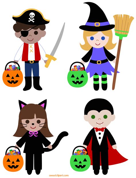 Halloween Kids Clip Art