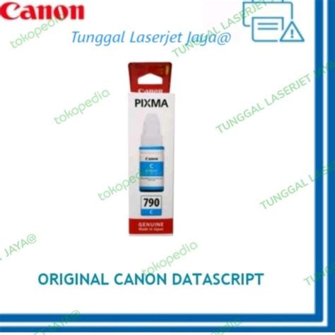 Jual Tinta Canon Pixma 790 Original Black G1010 G2010 G3010 G4010