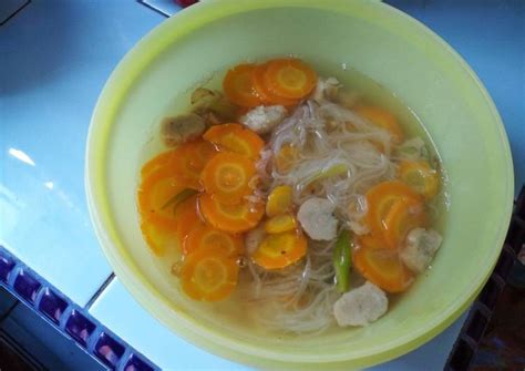 Resep Sayur Bening Bakso Bihun Wortel Yang Menggugah Selera Kreasi