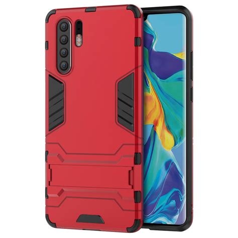 Slim Armour Shockproof Case For Huawei P30 Pro Red