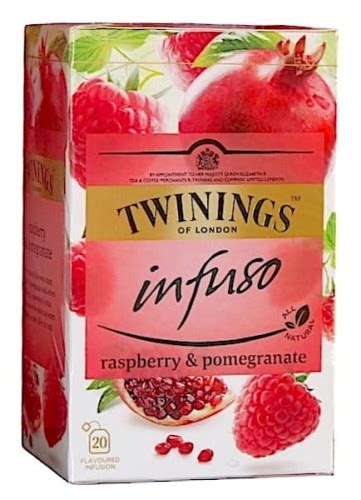 Herbatka Owocowa Twinings Raspberry Pomegranate 20 Saszetek W Kopertach