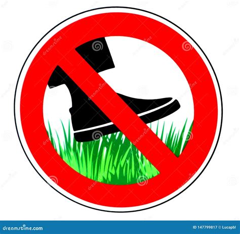 Keep Off Grass Stock Illustrations – 21 Keep Off Grass Stock ...