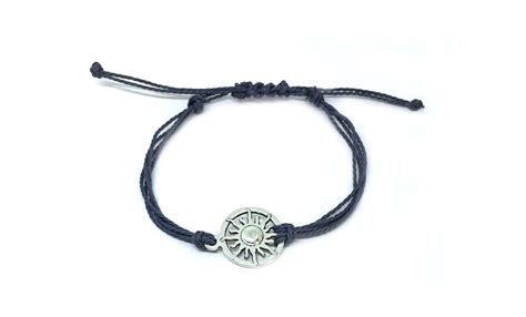 String Bracelet With Sun Charm Zstr Zora