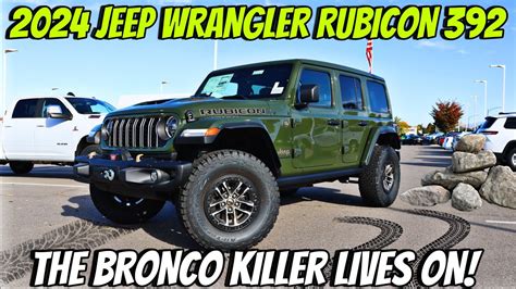 2024 Jeep Wrangler Rubicon 392 In Sarge Green Sky One Roof This