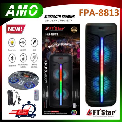 Ft Star Fpa Inch X Big Karaoke Trolley Party Bluetooth Tws