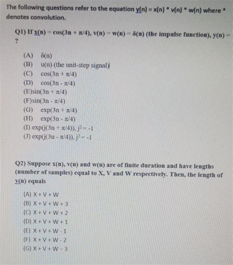 Solved The Following Questions Refer To The Equation Y N Chegg