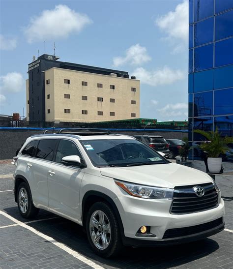 Foreign Used 2016 Toyota Highlander Limited Price 28m Last Autos