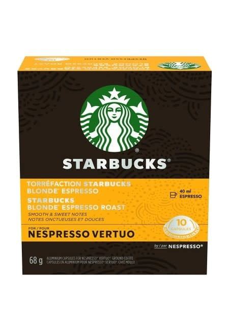 Starbucks Nespresso Vertuo - Blonde Espresso