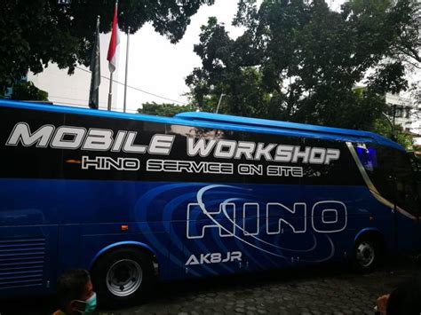 Hino Terjunkan Bus Bengkel Berjalan Di Jalur Mudik 2023