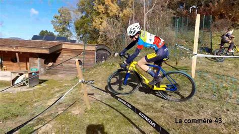 Cyclisme un nouveau podium en cyclo cross pour le Vélo Club du Velay