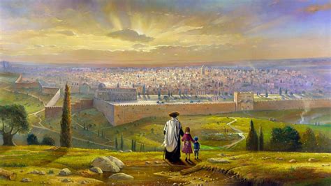 Jerusalem Temple Painting