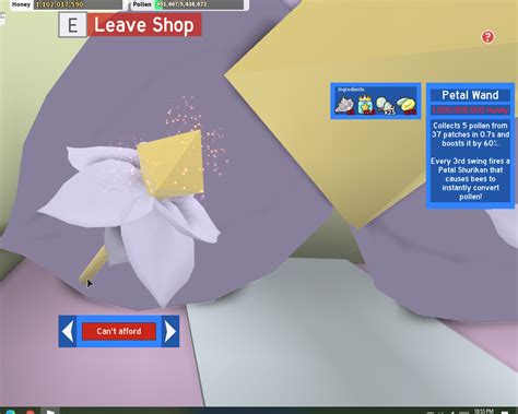 Give me tips on how to get petal wand fast : r/BeeSwarmSimulator