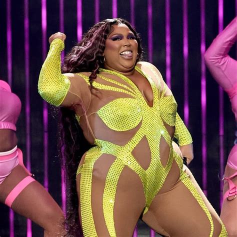 Lizzo Wears Neon Bedazzled Catsuit On Special Tour Ps Fashion