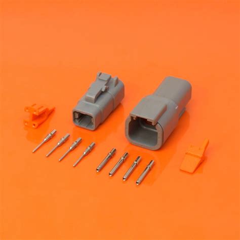 Deutsch Dtm Series Way Plug Receptacle Connector Kit Dtm S