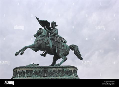 Statue Von Erzherzog Karl Von Sterreich Hofburg Palace