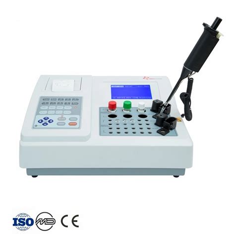 Medical Hospital Lab Channels Automatic Blood Coagulation Analyzer