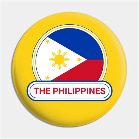 The Philippines Country Badge - The Philippines Flag - Philippines ...