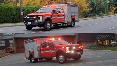 Rumbler Abbotsford Fire Rescue Service Squad Responding Youtube