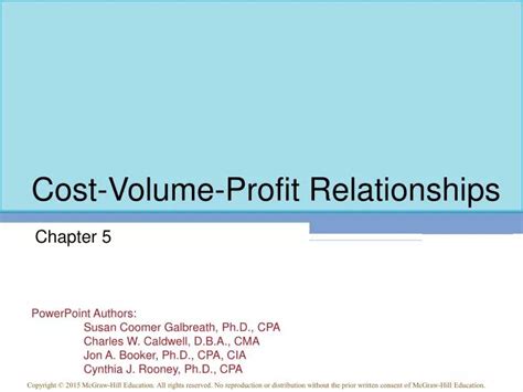 Ppt Cost Volume Profit Relationships Powerpoint Presentation Free