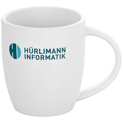 Keramik Tasse L G Nstig Bedrucken Mit Logo Als Werbegeschenk Ab