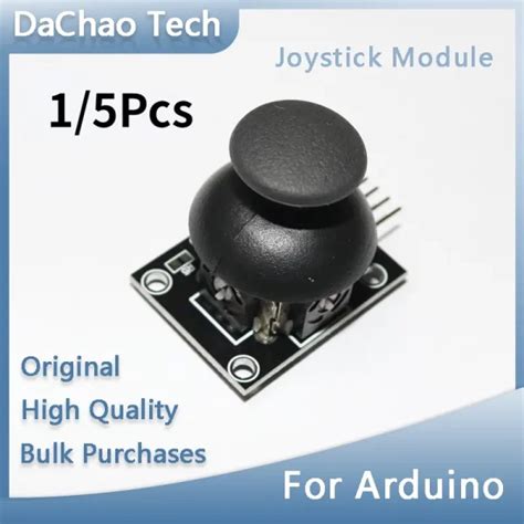 1 5Pcs KY 023 For Arduino Dual Axis XY Joystick Module EzloPi