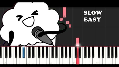 Asdfmovie Ft Schmoyoho The Muffin Song Slow Easy Piano Tutorial