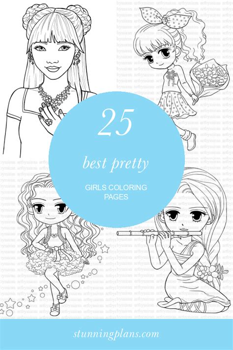 25 Best Pretty Girls Coloring Pages - Home, Family, Style and Art Ideas