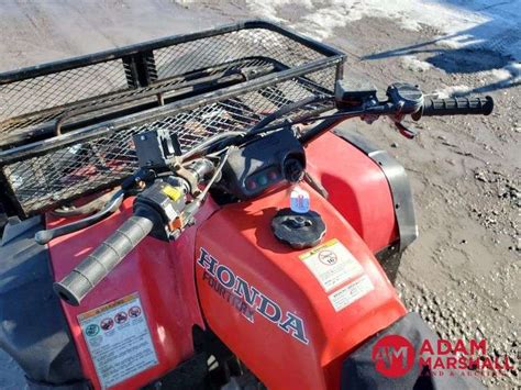 Honda 300 FourTrax ATV Gasoline Adam Marshall Land Auction LLC