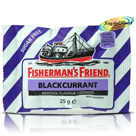 X Fisherman S Friend Sugar Free Blackcurrant Menthol Lozenges