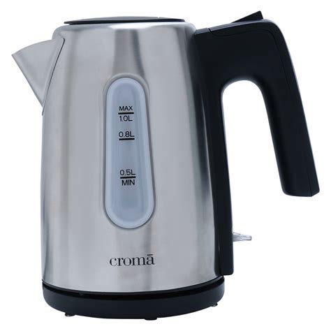 Buy Croma 1200 Watt 1 Litre Electric Kettle With Auto Shut Off Black