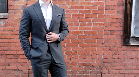 The Versatile Medium Gray Suit 3 Ways 2 Tieless With A Pocket Square