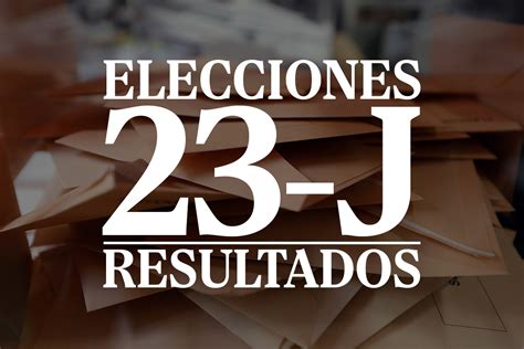 Resultado De Las Elecciones Generales En Espa A