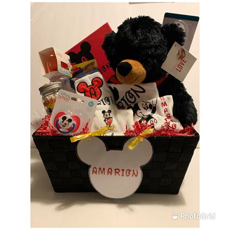 Mickey Mouse Gift Basket Ensemble - Etsy