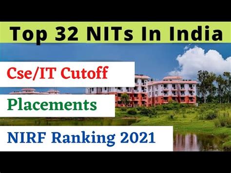 Cse It Cutoff Of Nits In India Top Nits Placement Category Wise