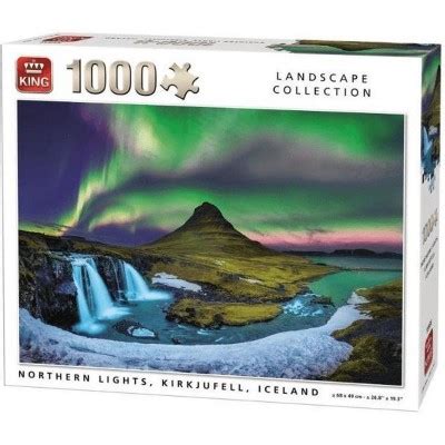 Puzzle Northern Lights Kirkjufell Iceland King Puzzle