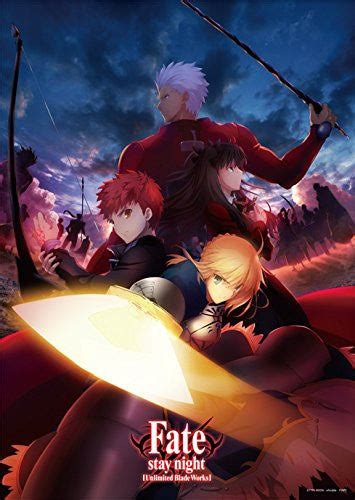 Fate Stay Night Unlimited Blade Works Emiya Shirou Saber Tohsaka