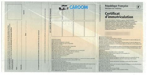 Tout Savoir Sur La Carte Grise Le Certificat D Immatriculation The