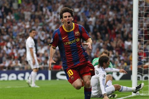 On This Day Lionel Messi Downs Real Madrid In The Champions League