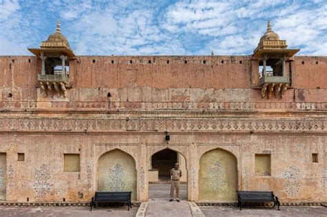 Palacio De Raja Man Singh En Amer Fort Jaipur Foto Editorial Imagen