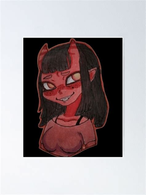 Meru The Succubus Flowers Arts Classic Poster For Sale By