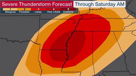 Severe Storms Tornadoes Flooding Rain Possible Overnight Into