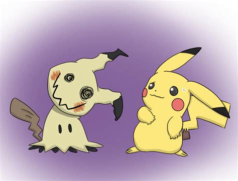 Pikachu Vs Mimikyu By Nick72reid On Deviantart